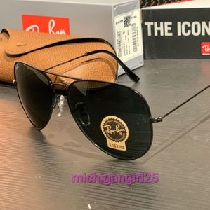 RayBan Black Aviator Classic RB3025 NEW ITALY